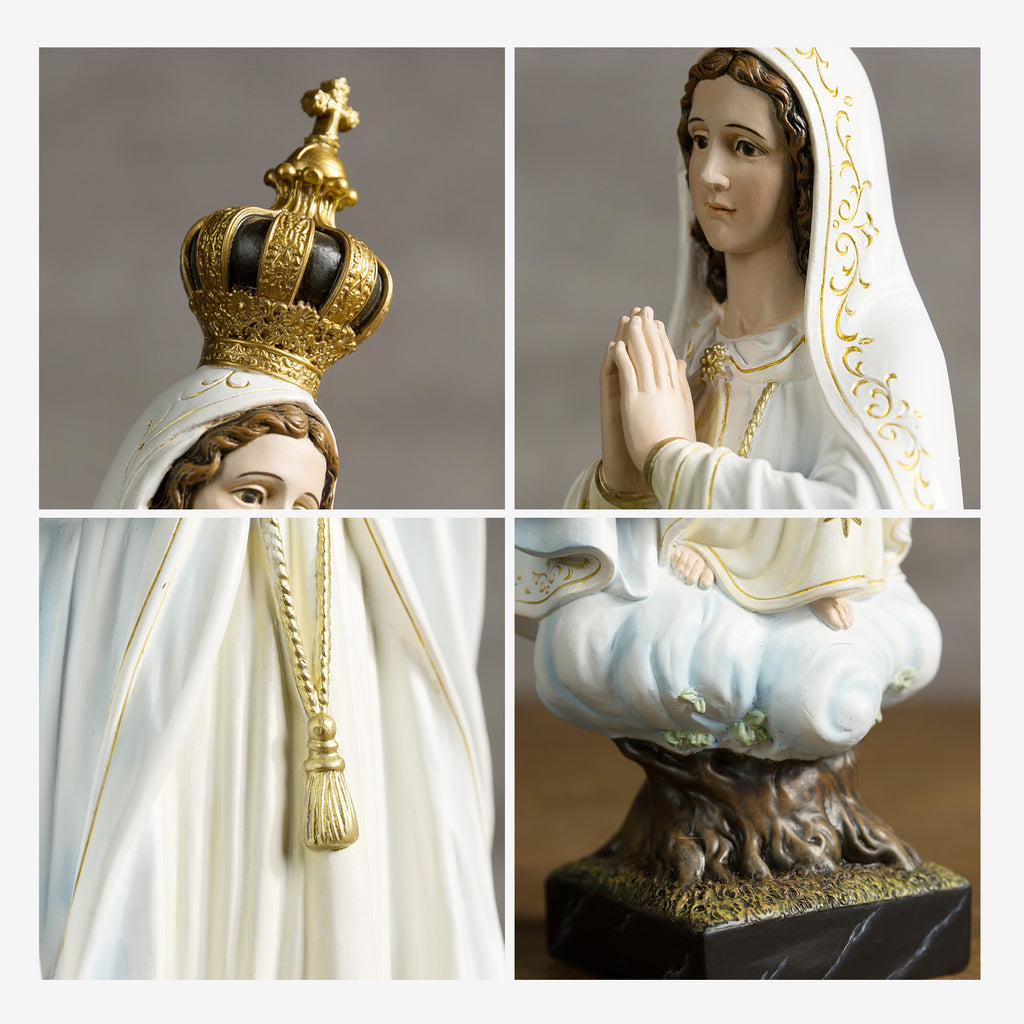 BC Catholic Our Lady of Fatima Virgin Mary Statue-Renaissance