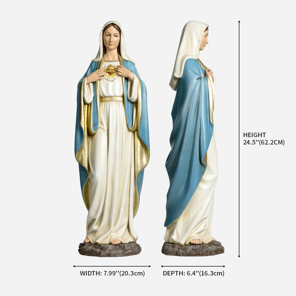 BC Katholische Unbeflecktes Herz Mariä Statue – Renaissance