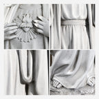 BC Catholic Immaculate Heart of Virgin Mary Outdoor Garden Statue-Renaissance