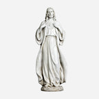 BC Catholic Sacred Heart of Jesus Outdoor Garden Statue-Renaissance