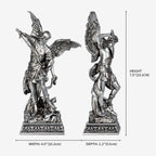 BC Katholische Statue des Erzengels Michael – Klassische Florentiner Kunst