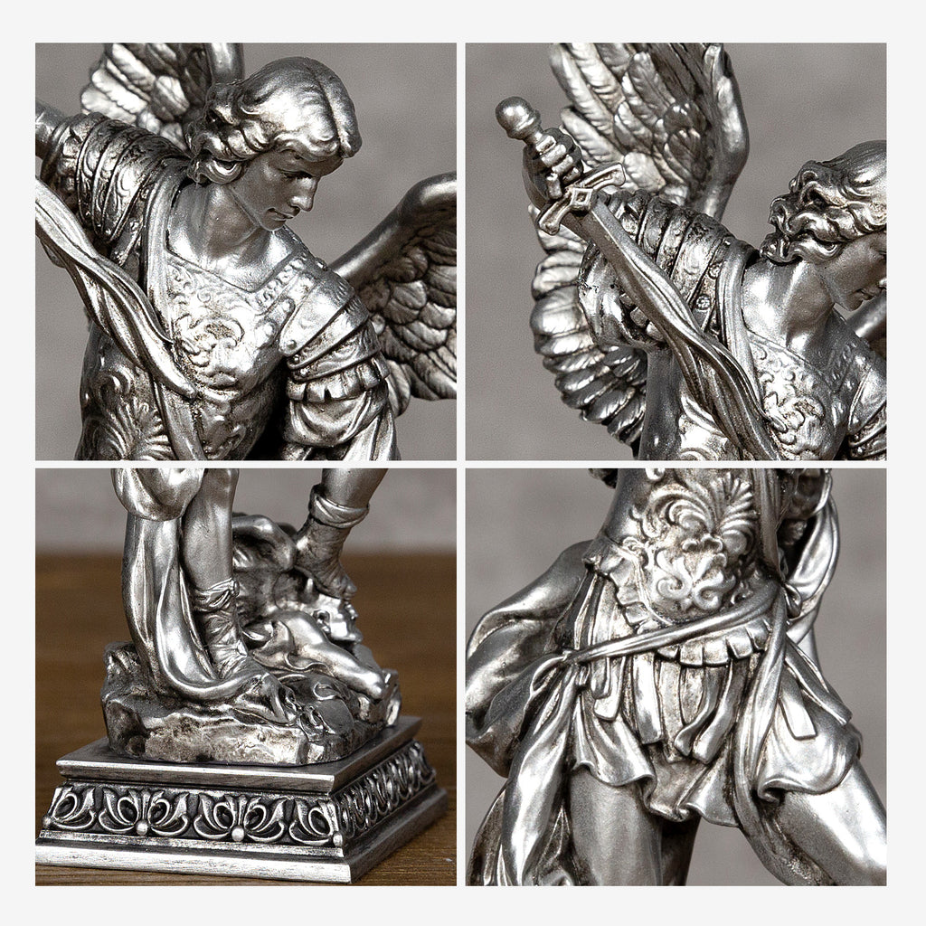 BC Katholische Statue des Erzengels Michael – Klassische Florentiner Kunst
