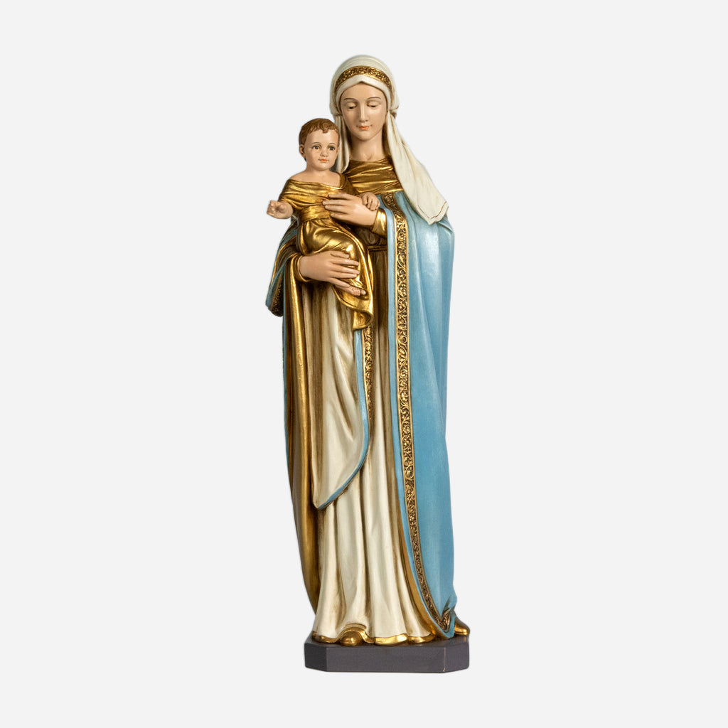 BC Catholic Virgin Mary and Infant Jesus Statue-Renaissance