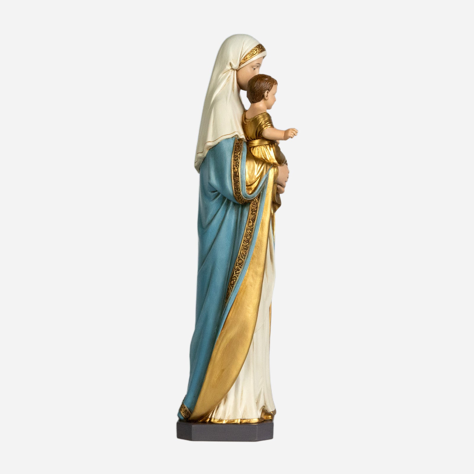 BC Catholic Virgin Mary and Infant Jesus Statue-Renaissance