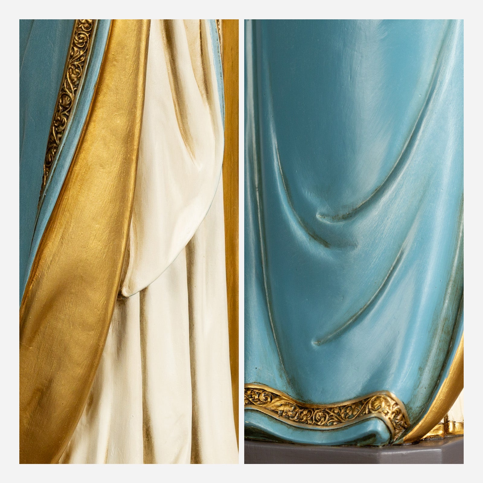 BC Catholic Virgin Mary and Infant Jesus Statue-Renaissance