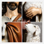 BC Catholic The Good Shepherd Outdoor Garden Statue-Renaissance