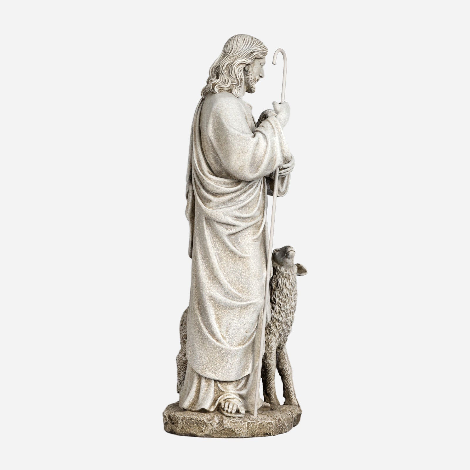 BC Catholic The Good Shepherd Outdoor Garden Statue-Renaissance