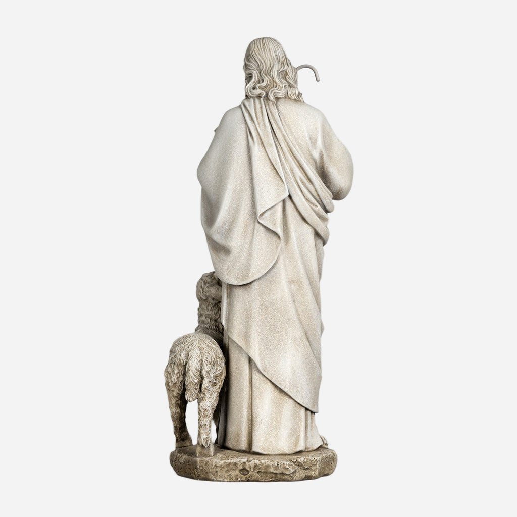 BC Catholic The Good Shepherd Outdoor Garden Statue-Renaissance