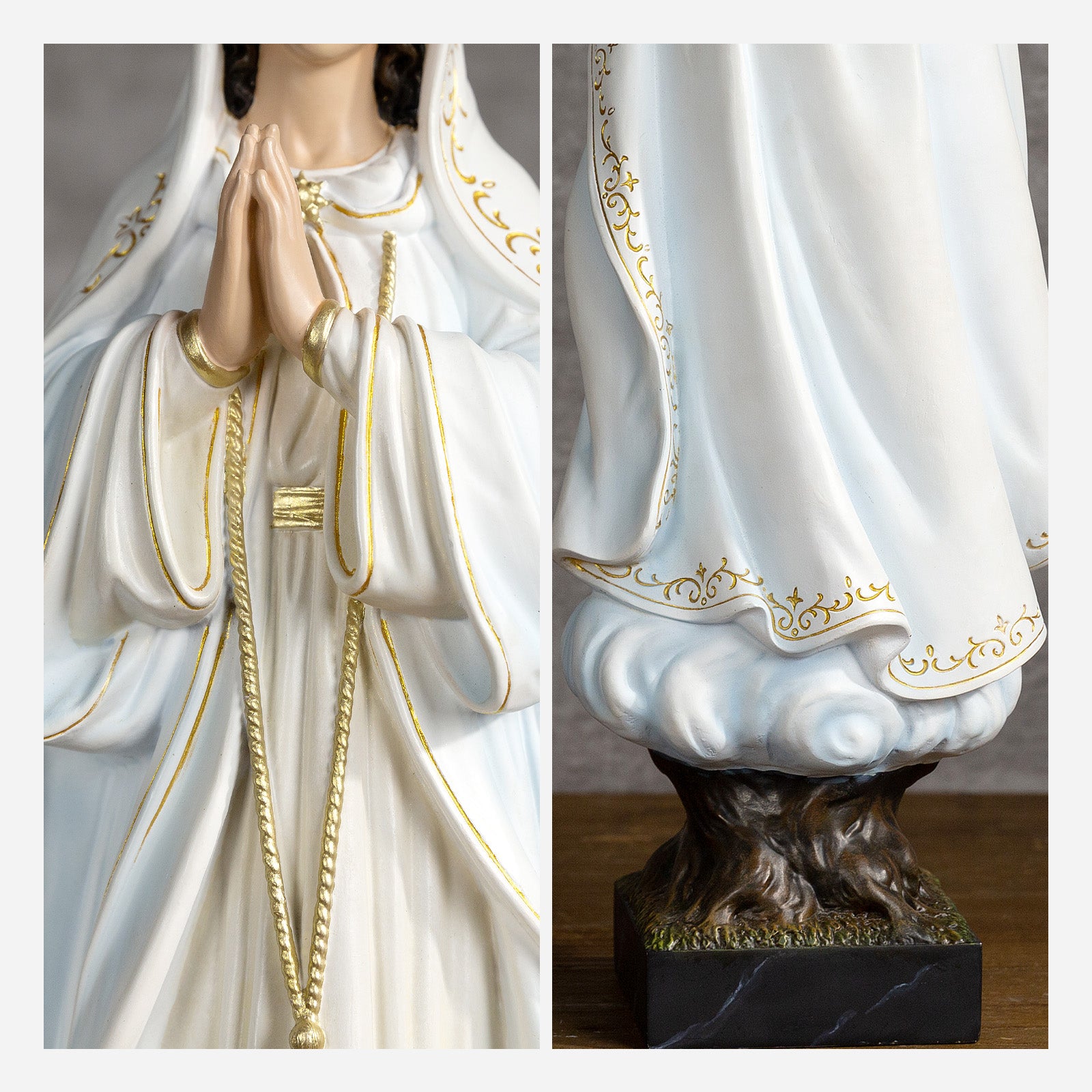 BC Catholic Unsere Liebe Frau von Fátima Jungfrau Maria Statue-Renaissance