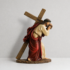 BC Catholic Jesus Carrying The Cross Statue-Renaissance