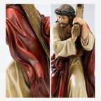 BC Catholic Jesus Carrying The Cross Statue-Renaissance