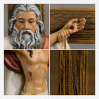 BC Catholic Holy Trinity Wall Crucifix-Inspirational decor