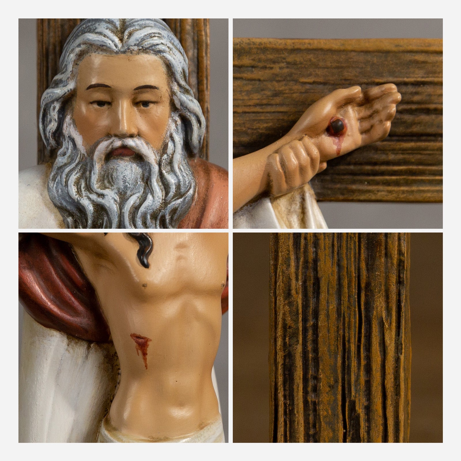 BC Catholic Holy Trinity Wall Crucifix-Inspirational decor