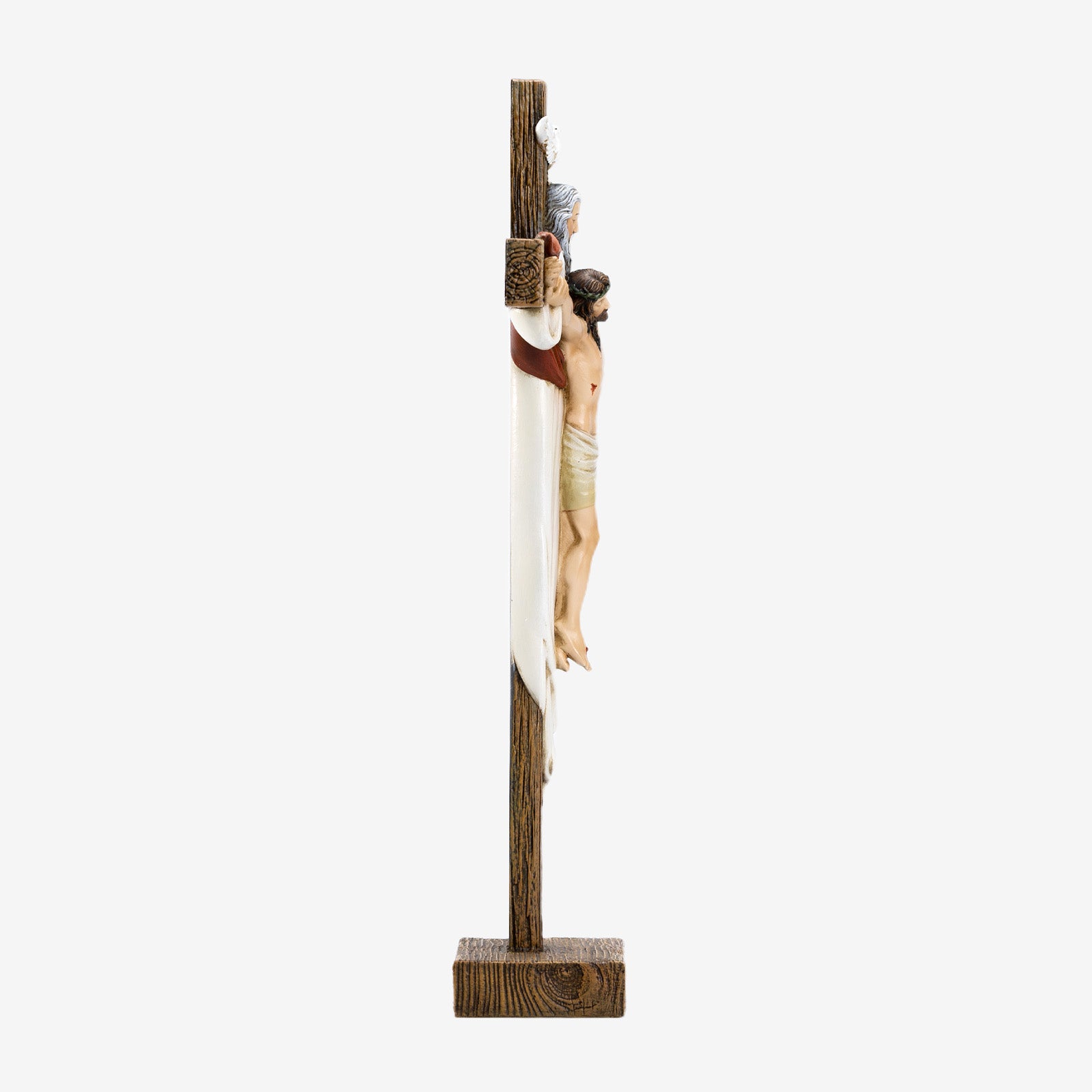 BC Catholic Holy Trinity Standing Crucifix-Inspirational decor