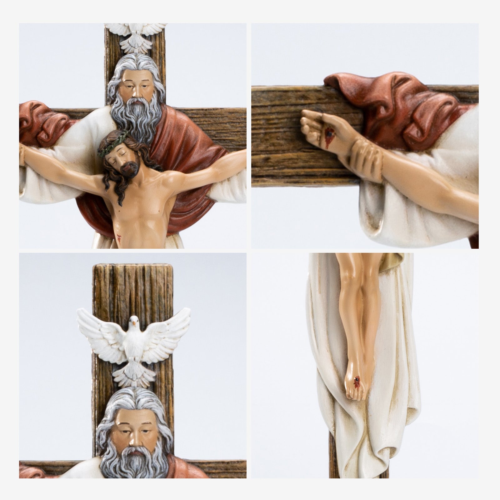 BC Catholic Holy Trinity Standing Crucifix-Inspirational decor