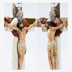 BC Catholic Holy Trinity Standing Crucifix-Inspirational decor