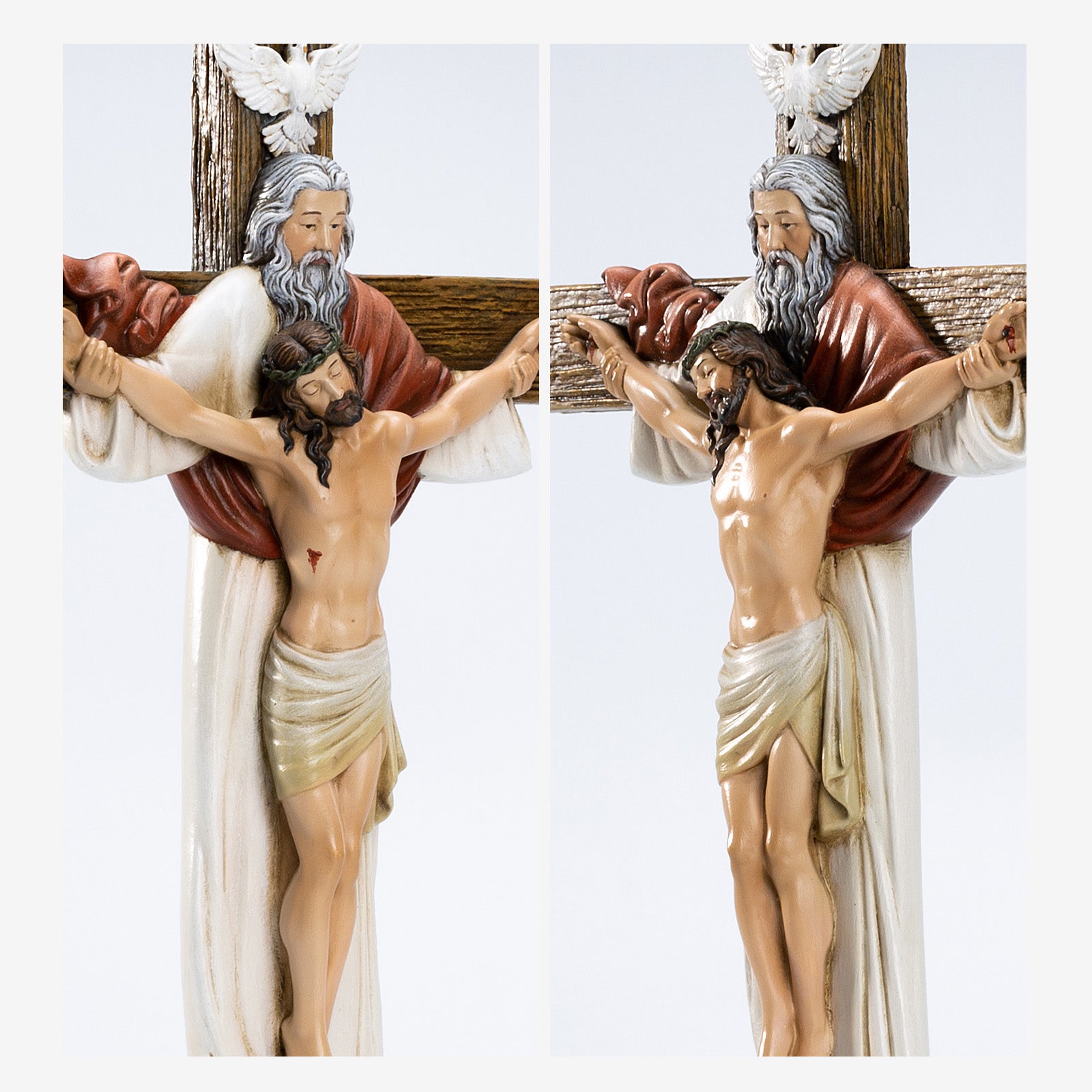 BC Catholic Holy Trinity Standing Crucifix-Inspirational decor