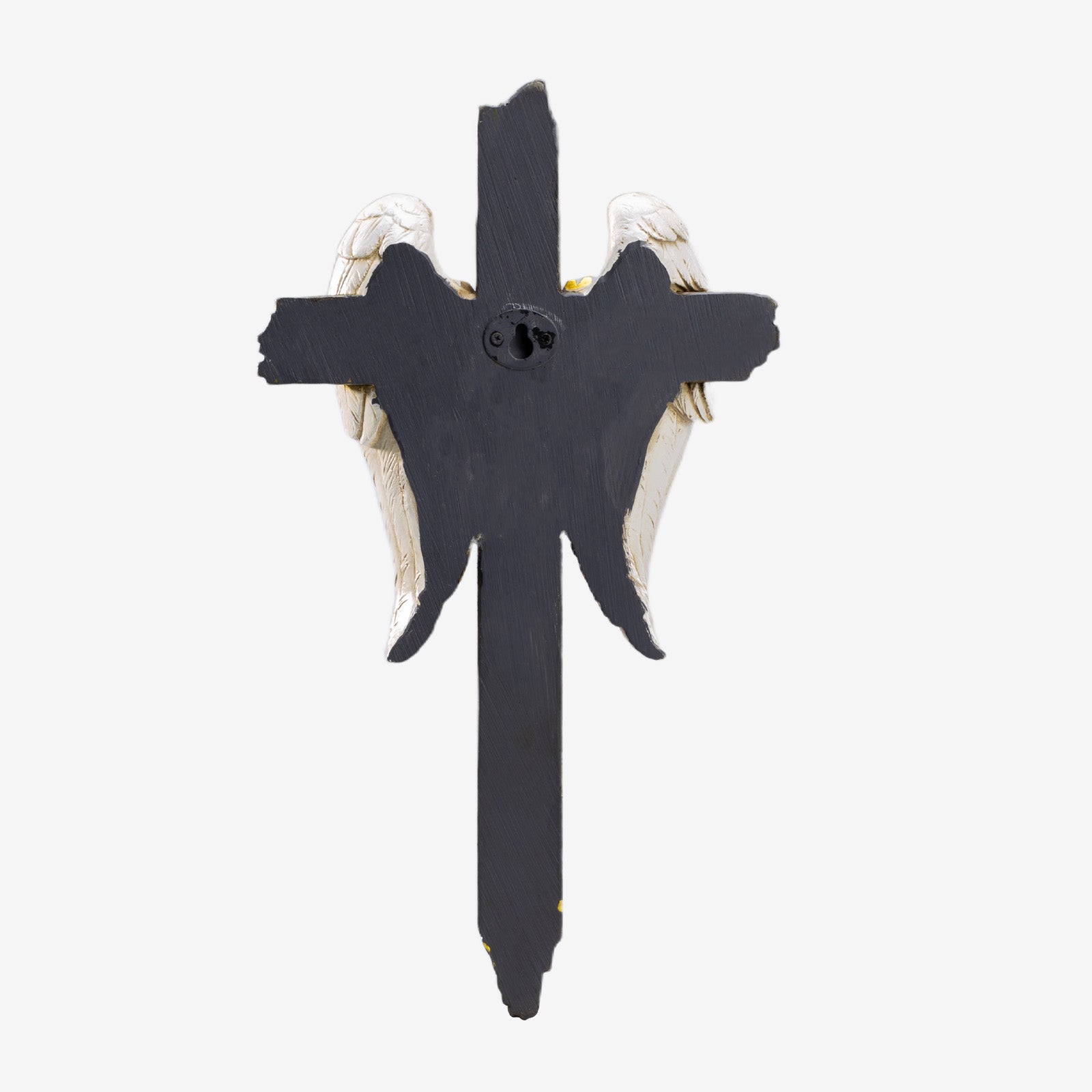 BC Catholic Sacred Heart of Jesus Wall Cross-Angel Wing Decor