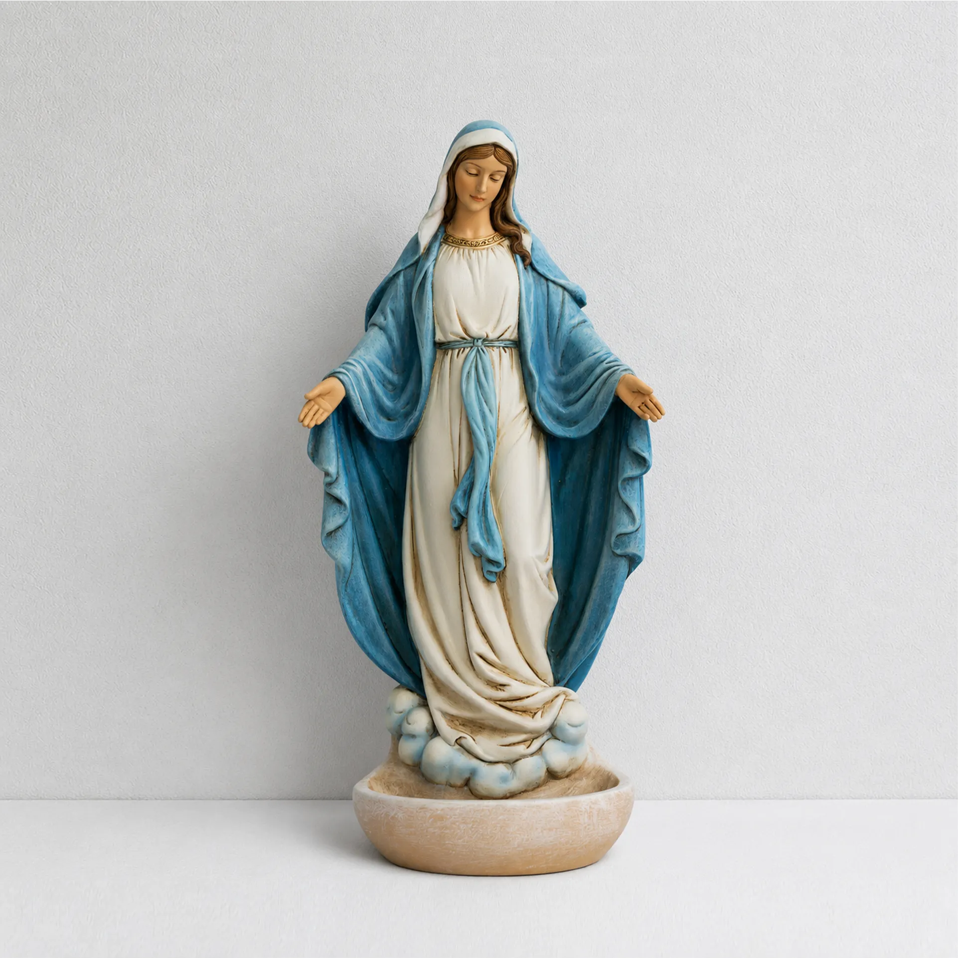 BC Catholic Our Lady of Grace Holy Water Font-Renaissance