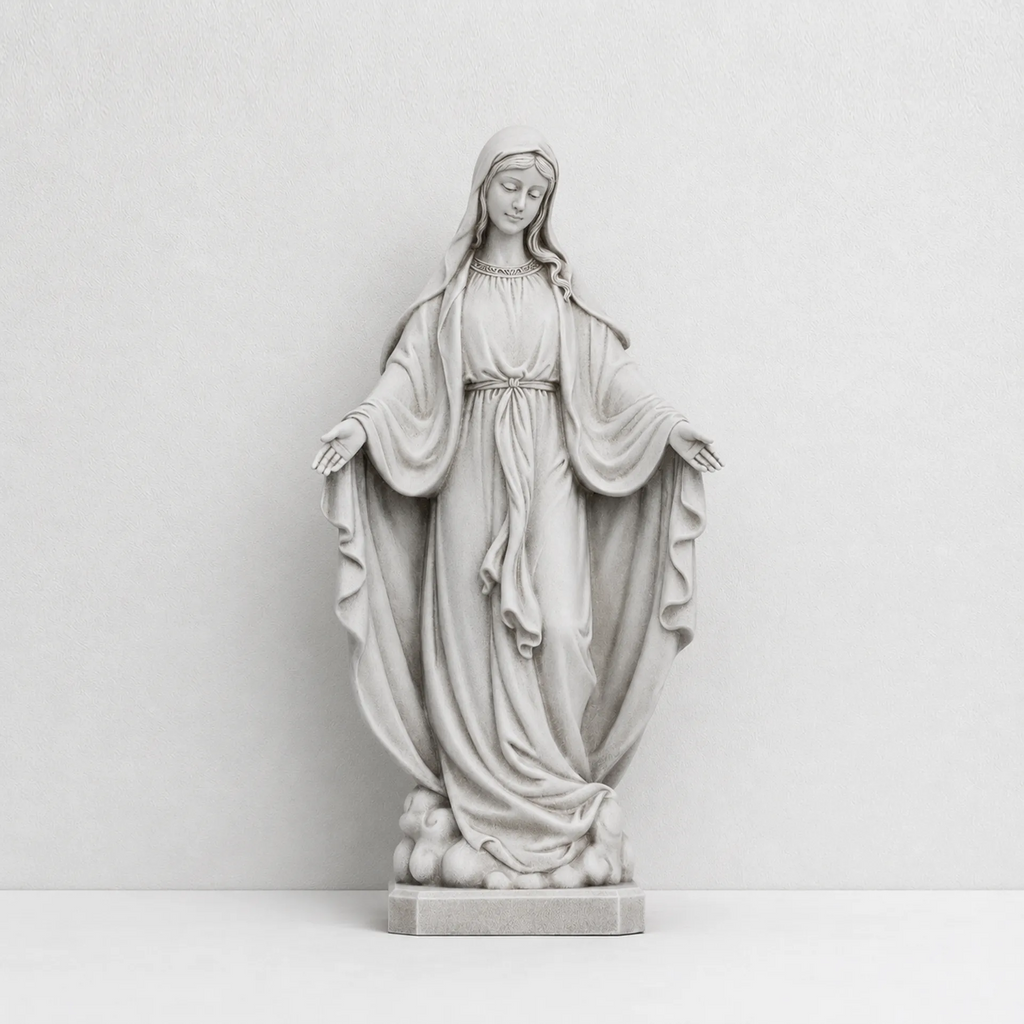 BC Catholic Our Lady of Grace Outdoor Garden Statue-Renaissance