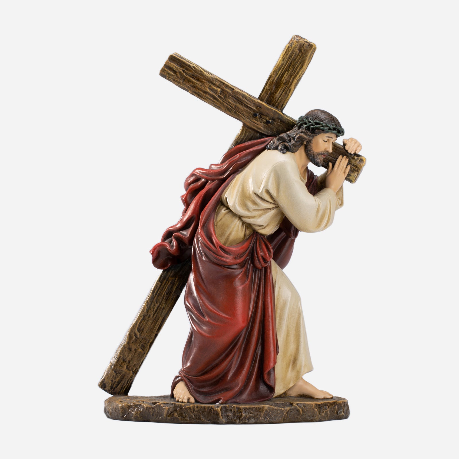 BC Catholic Jesus Carrying The Cross Statue-Renaissance