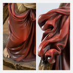 BC Katholische Jesus-Statue Kreuztragend - Renaissance