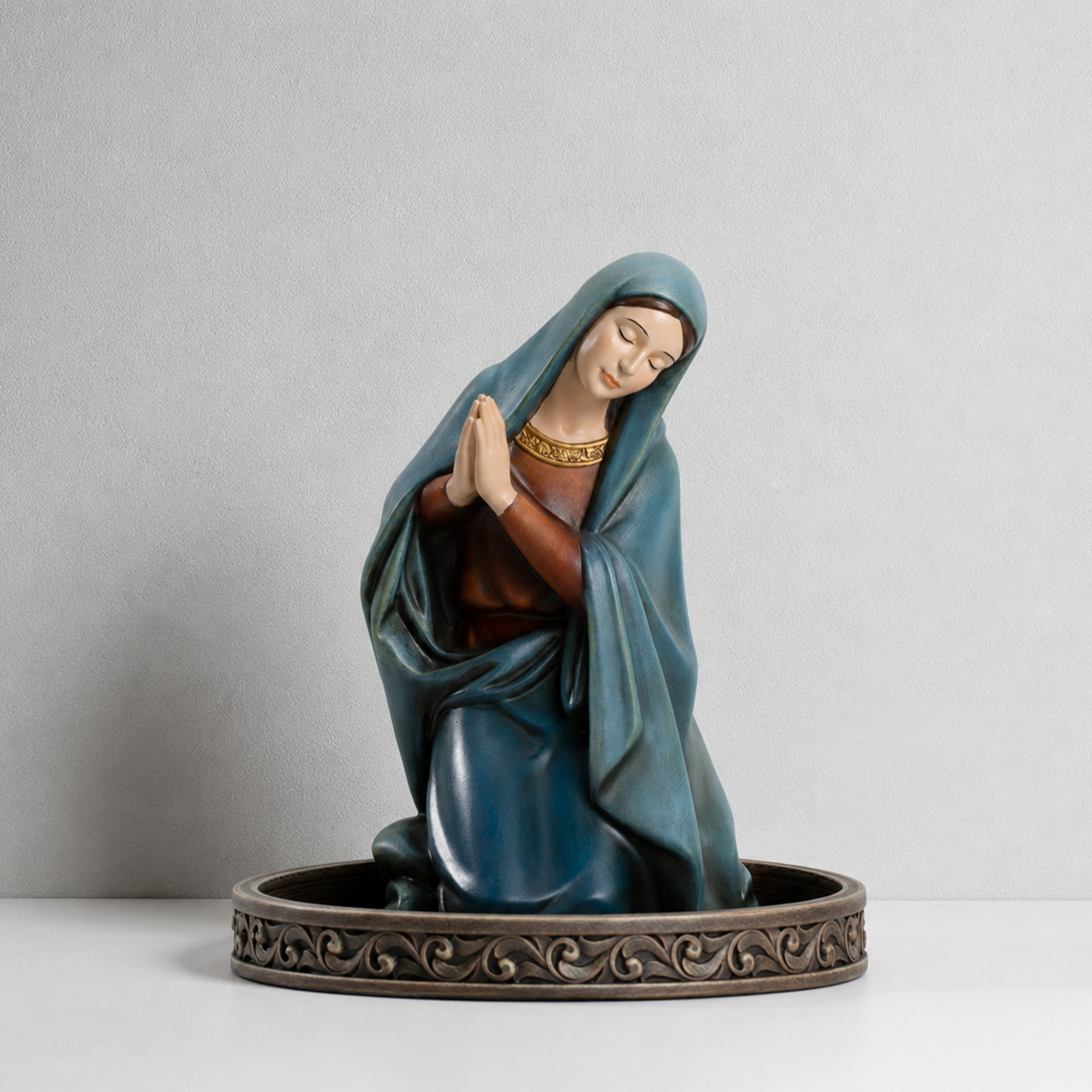 BC Catholic Praying Virgin Mary Statue-Renaissance