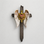 BC Catholic Heiligstes Herz Jesu Wandkreuz-Schutzengel Deko