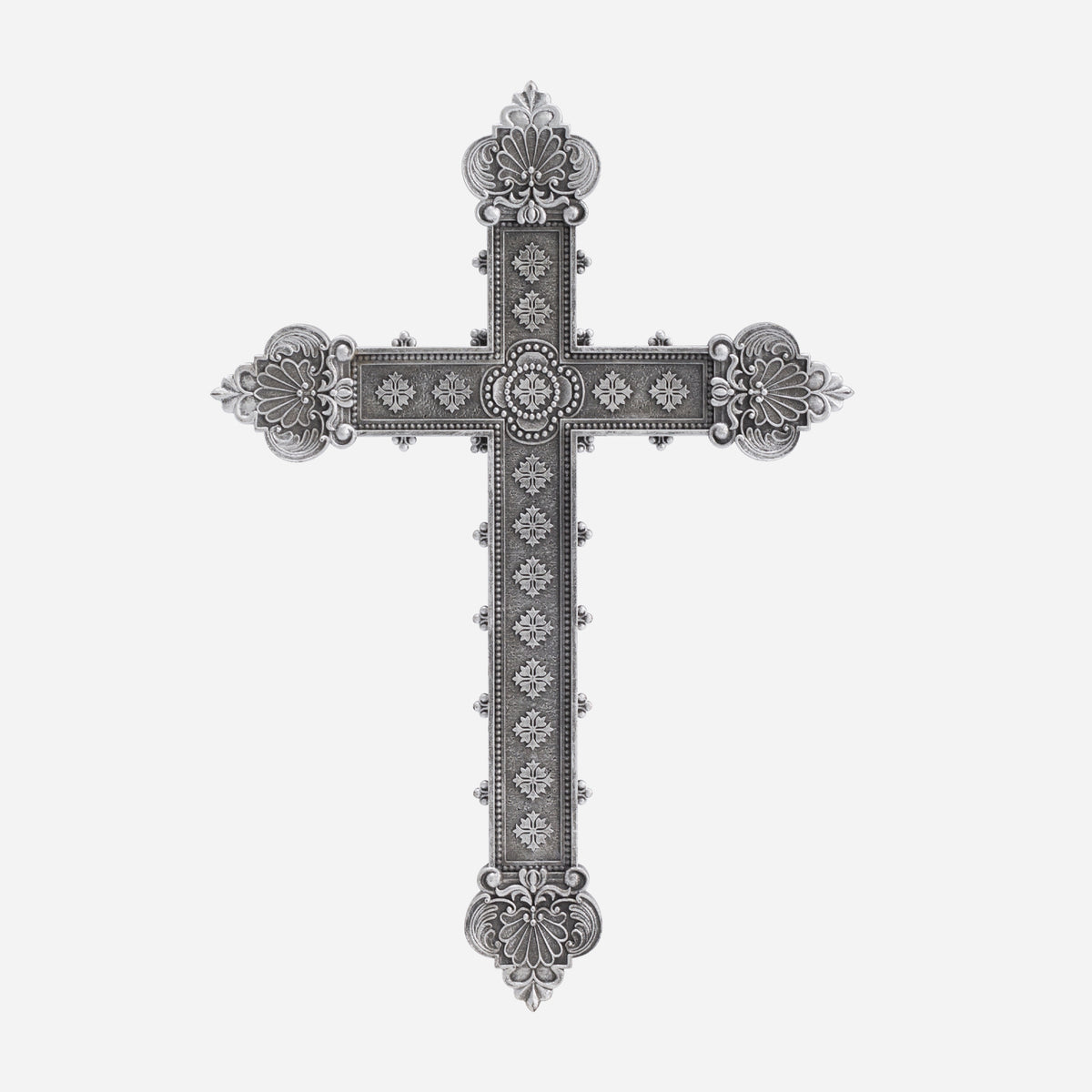 BC Home Décor Baroque Embossed Wall Cross-Renaissance