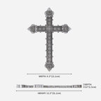 BC Home Décor Baroque Embossed Wall Cross-Renaissance