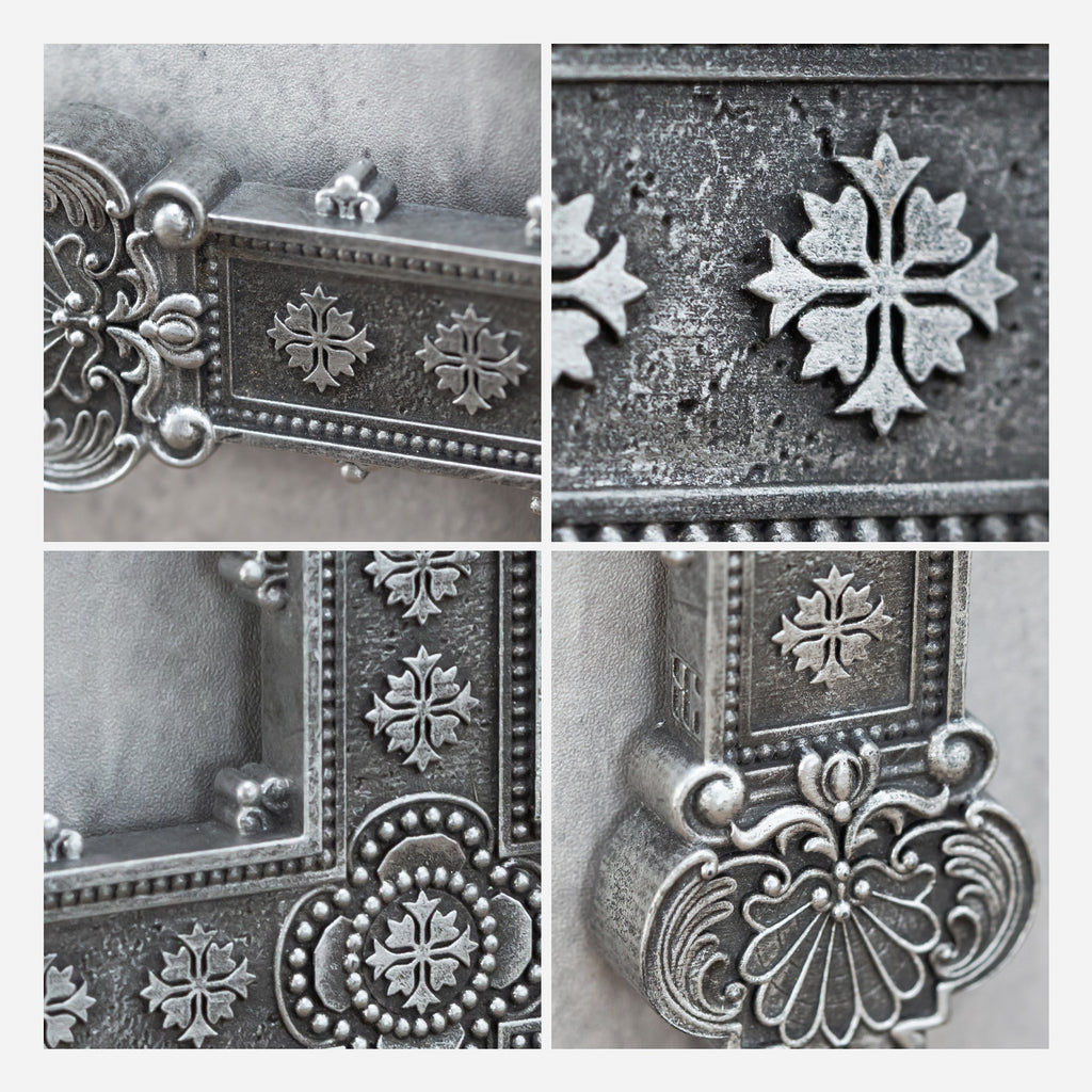 BC Home Décor Baroque Embossed Wall Cross-Renaissance