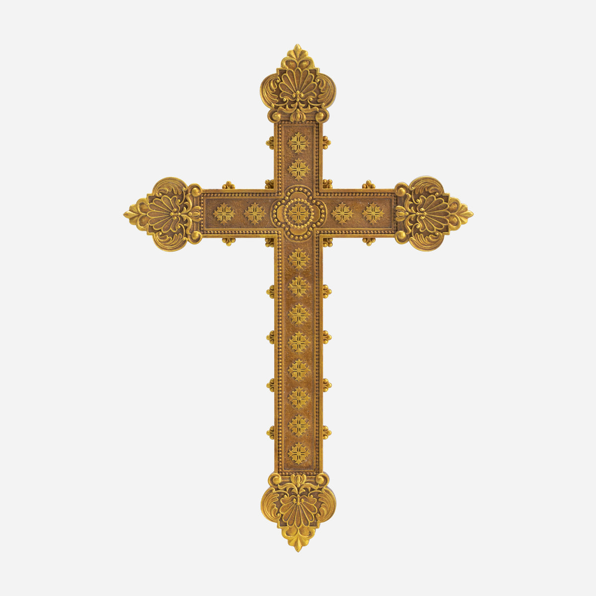 BC Home Décor Baroque Embossed Wall Cross-Renaissance