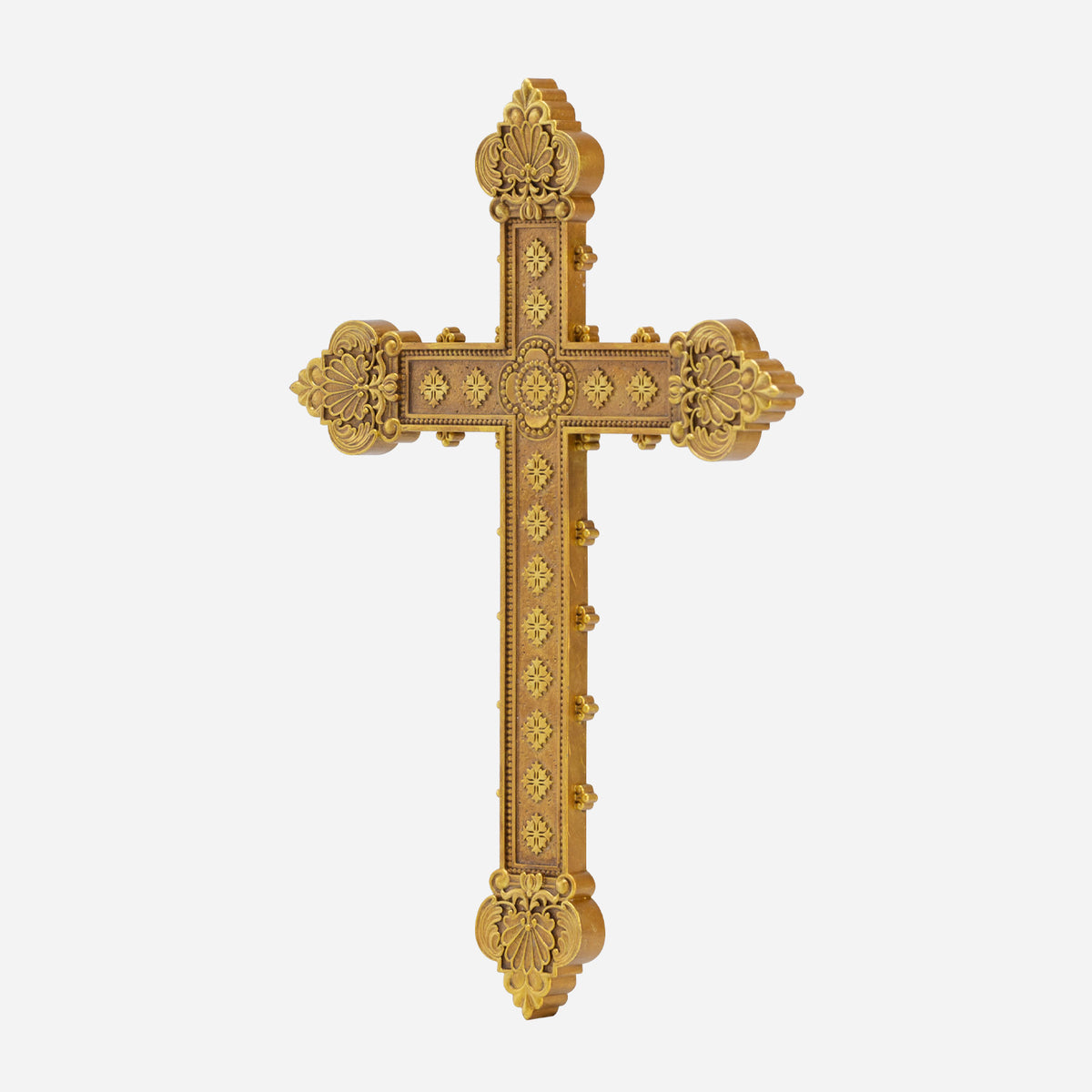 BC Home Décor Baroque Embossed Wall Cross-Renaissance