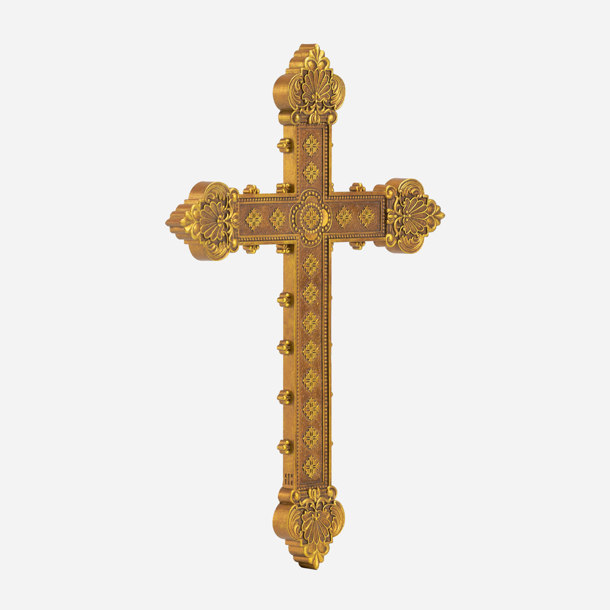 BC Home Décor Baroque Embossed Wall Cross-Renaissance