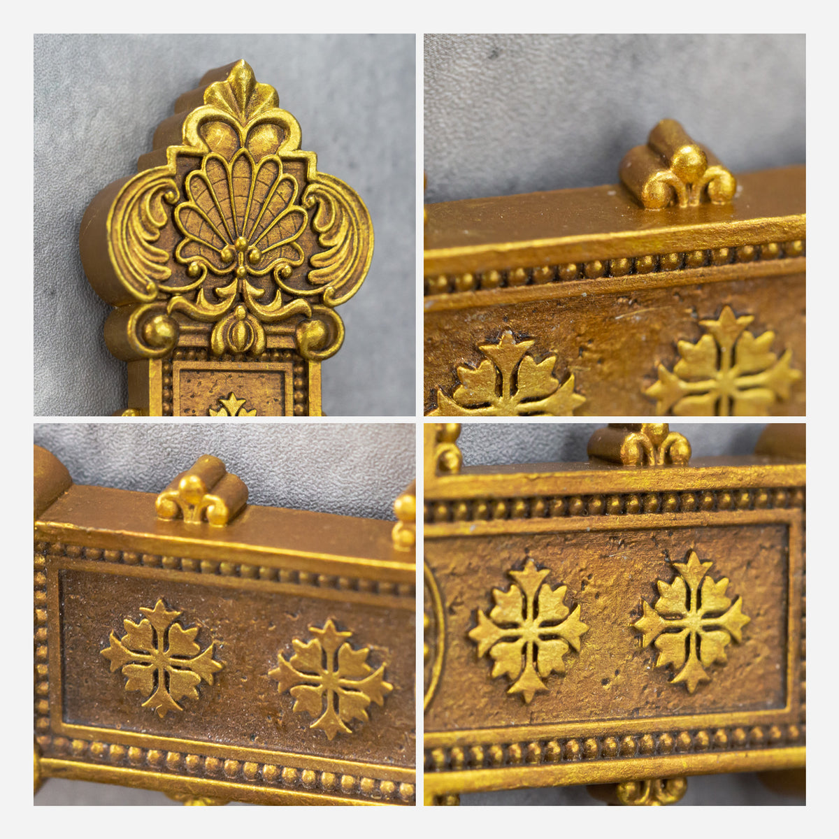 BC Home Décor Baroque Embossed Wall Cross-Renaissance
