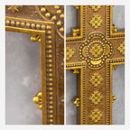 BC Home Décor Baroque Embossed Wall Cross-Renaissance