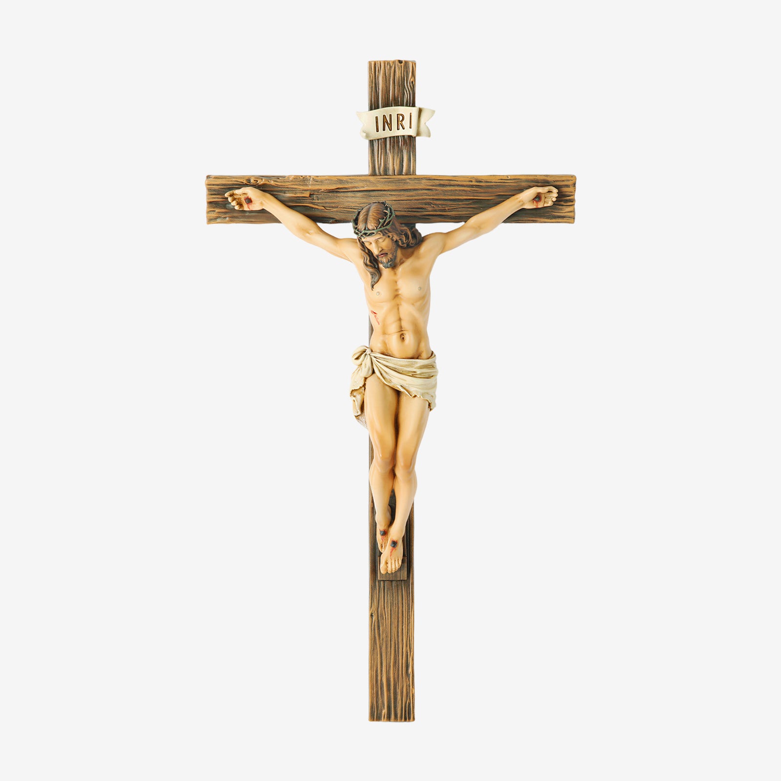 BC Catholic Wall Crucifix-Renaissance