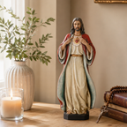 BC Catholic Sacred Heart of Jesus Statue-Inspirational decor