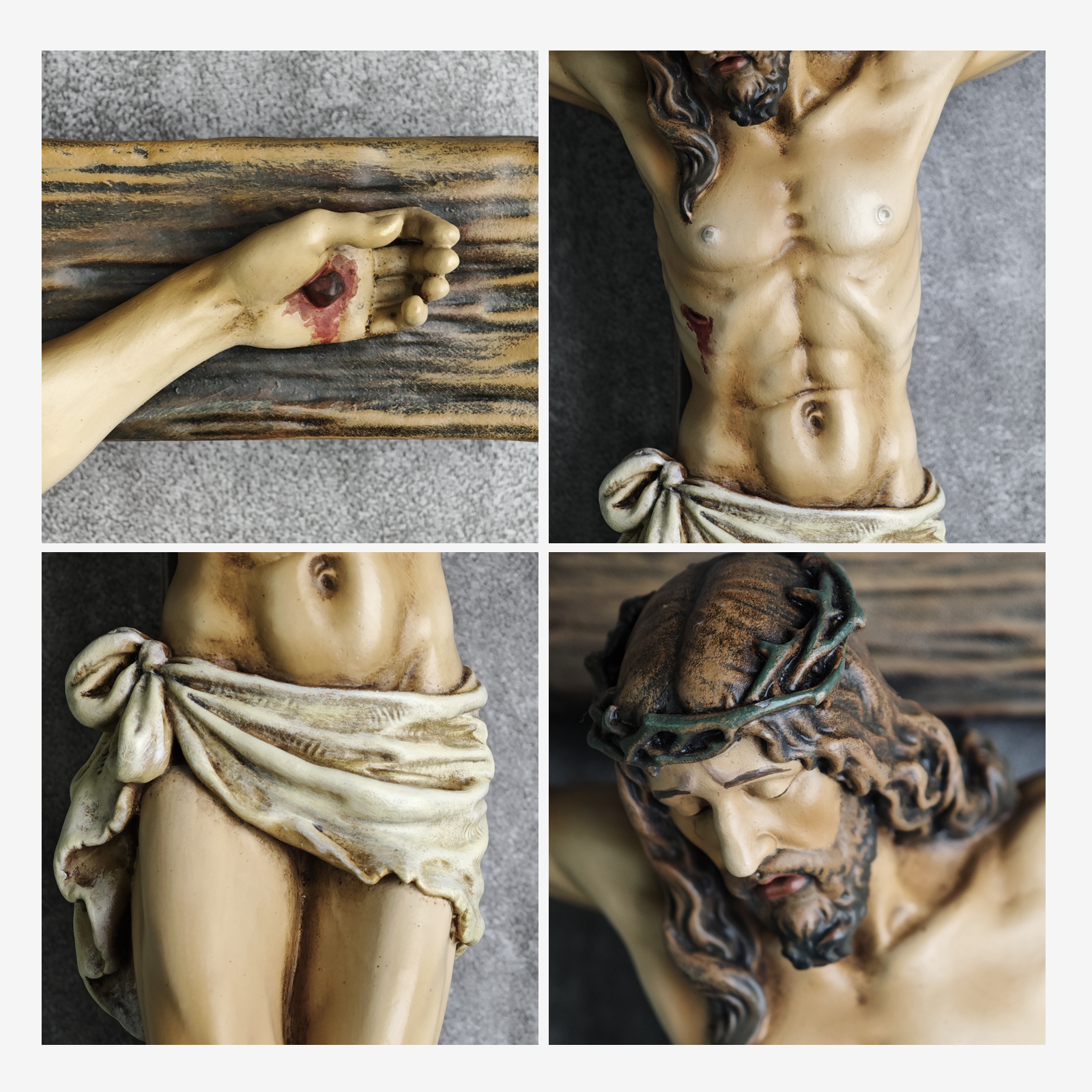 BC Catholic Wall Crucifix-Renaissance
