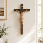 BC Catholic Wall Crucifix-Renaissance