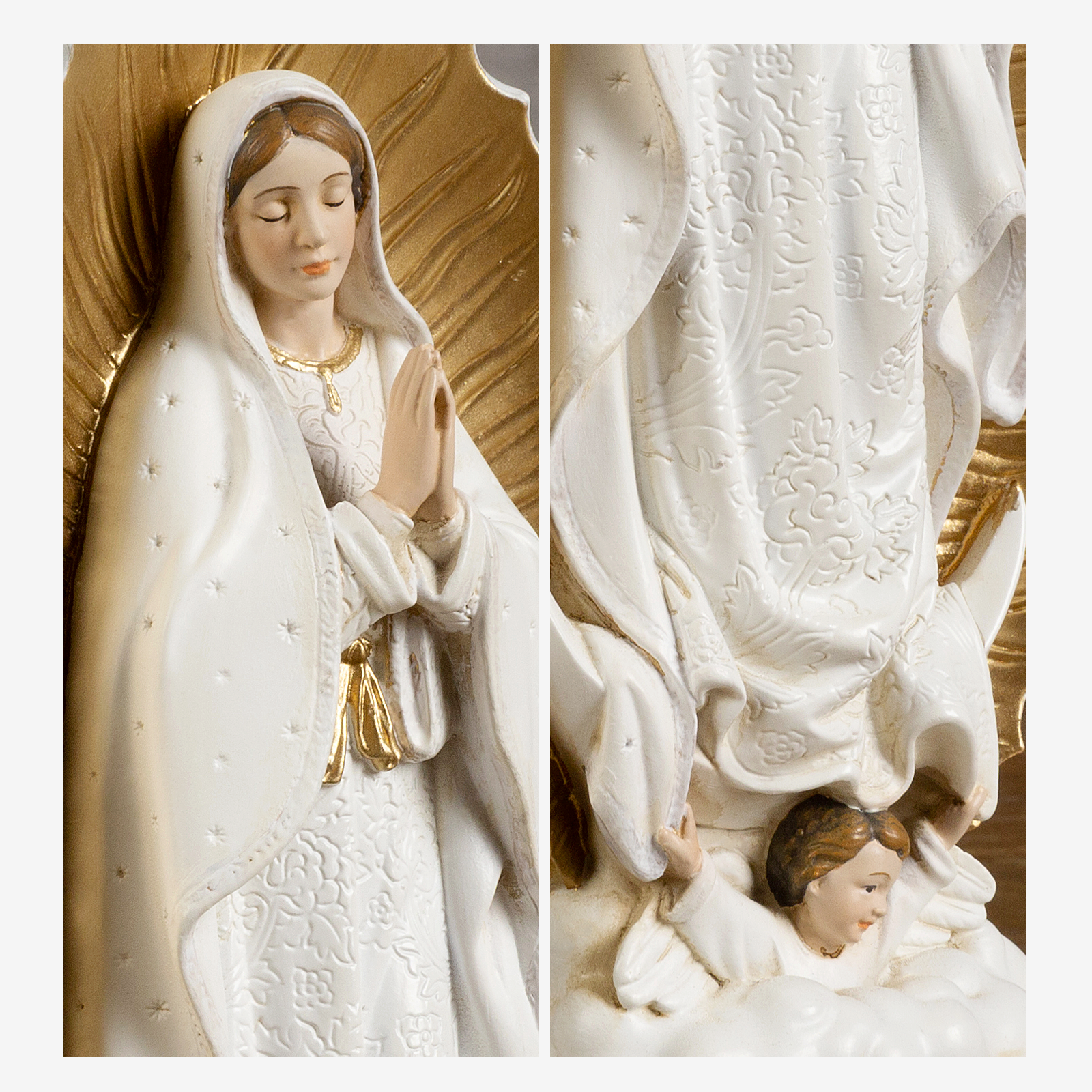 BC Catholic Our Lady of Guadalupe Statue-Renaissance