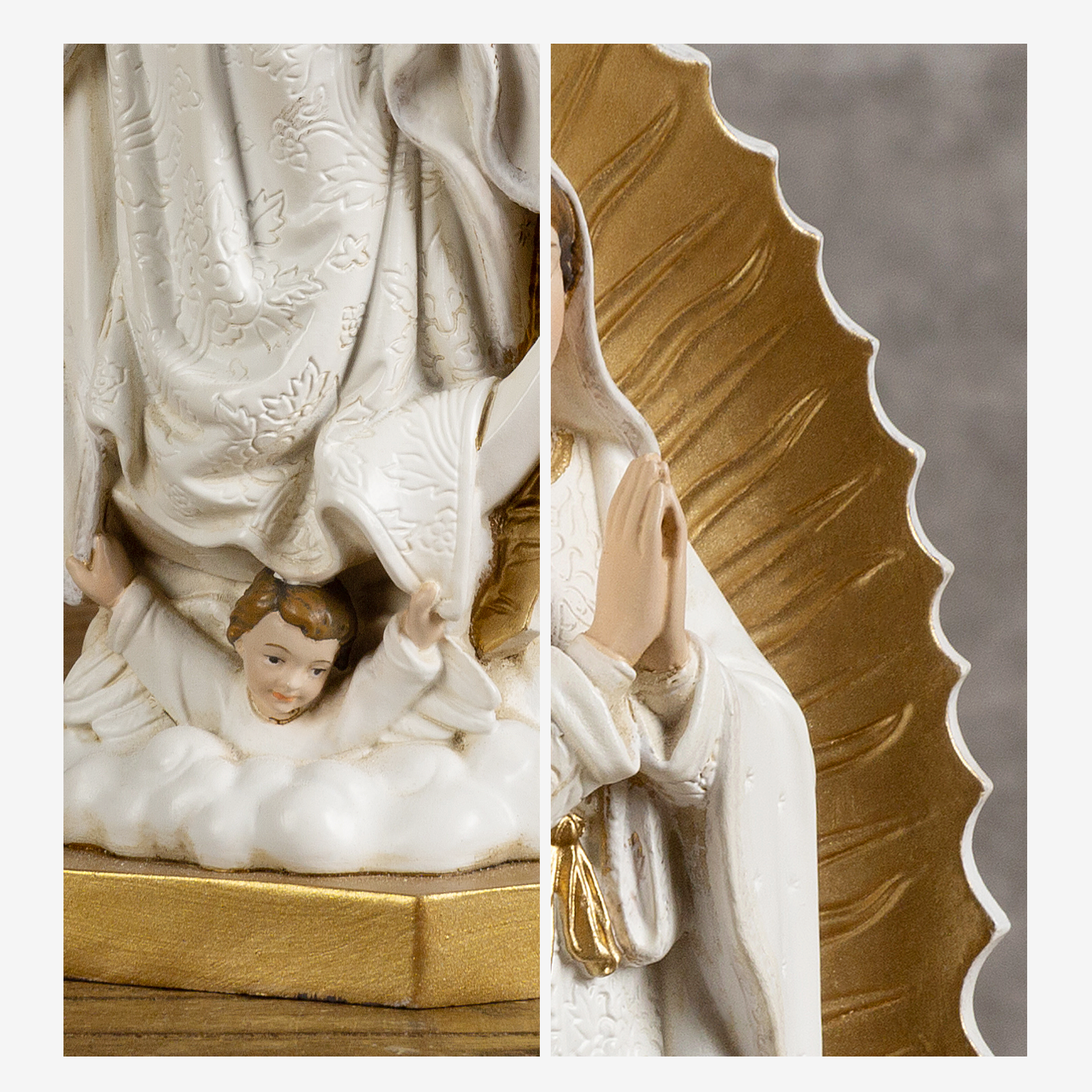 BC Catholic Our Lady of Guadalupe Statue-Renaissance