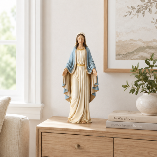 BC Catholic Blessed Virgin Mary Statue-Renaissance