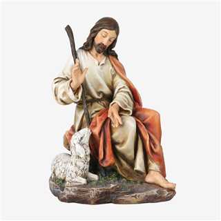 BC Catholic The Good Shepherd Jesus Statue-Renaissance
